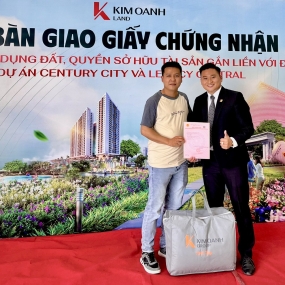BÀN GIAO SỔ DỰ ÁN LEGACY CENTREL