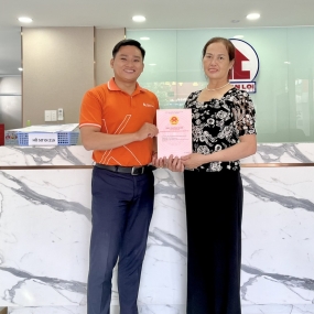 BÀN GIAO SỔ HỒNG DỰ ÁN BÀU BÀNG 