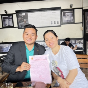BÀN GIAO SỔ BÀU BÀNG 