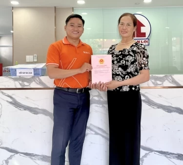 BÀN GIAO SỔ HỒNG DỰ ÁN BÀU BÀNG 